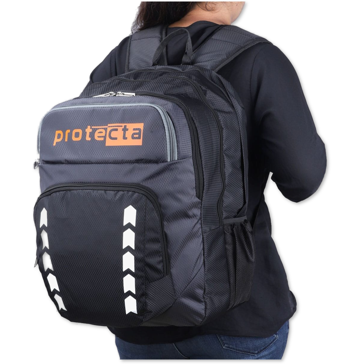 Black-Grey | Protecta Bolt Laptop Backpack-6