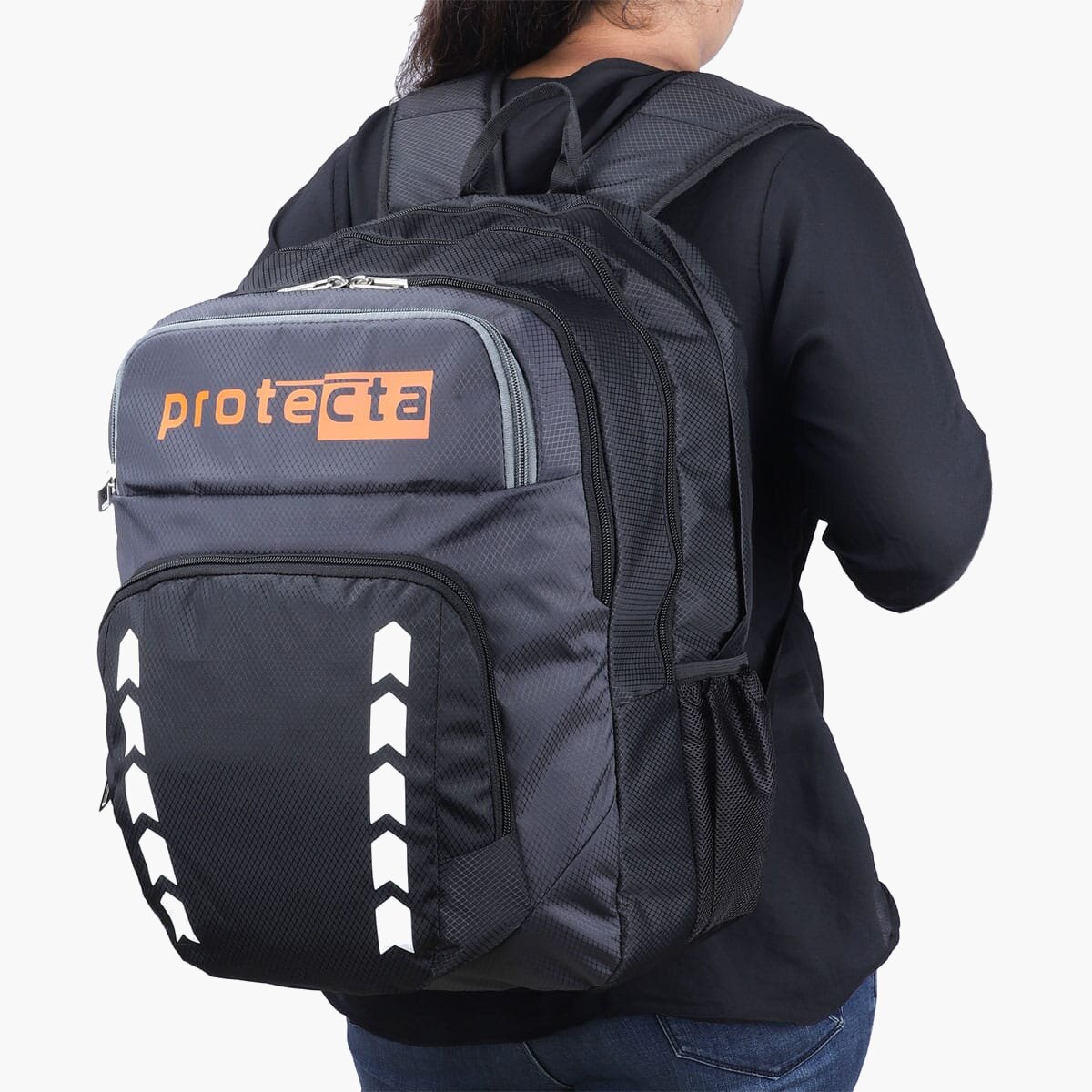 Black-Grey | Protecta Bolt Laptop Backpack-6