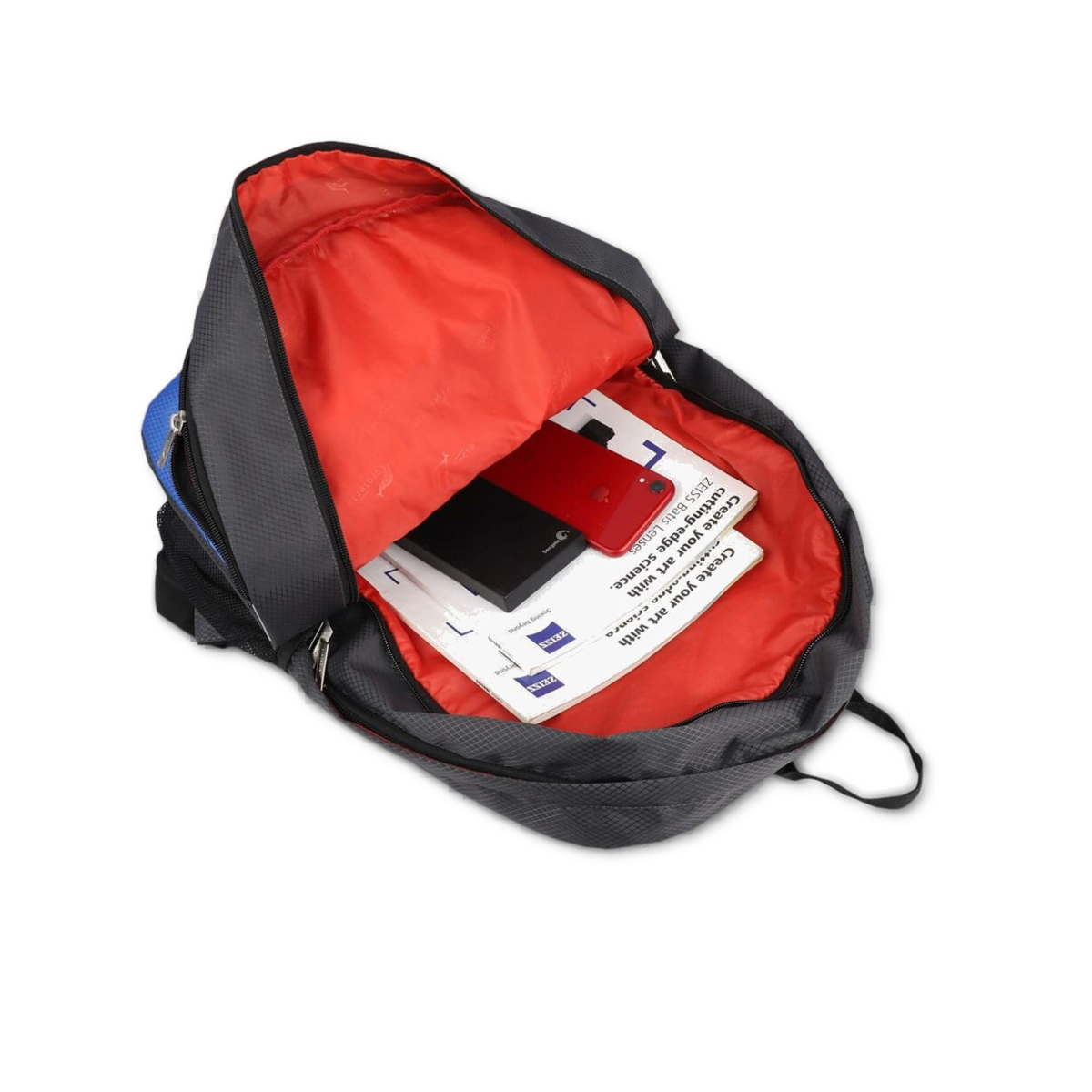 Grey-Blue | Protecta Bolt Laptop Backpack-4