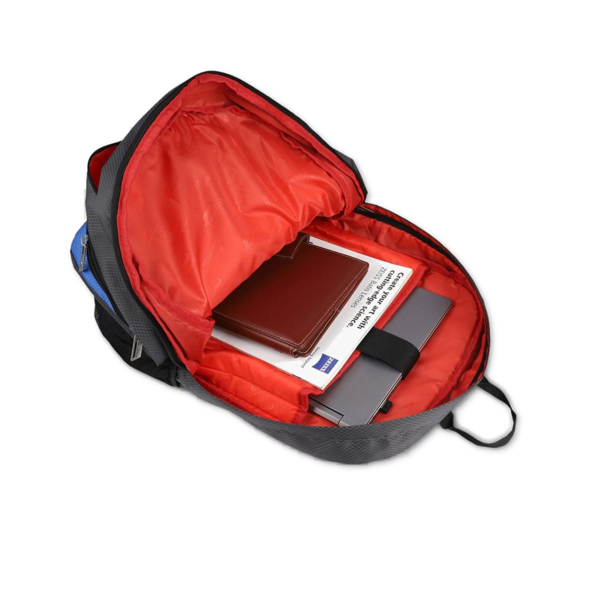 Grey-Blue | Protecta Bolt Laptop Backpack-5