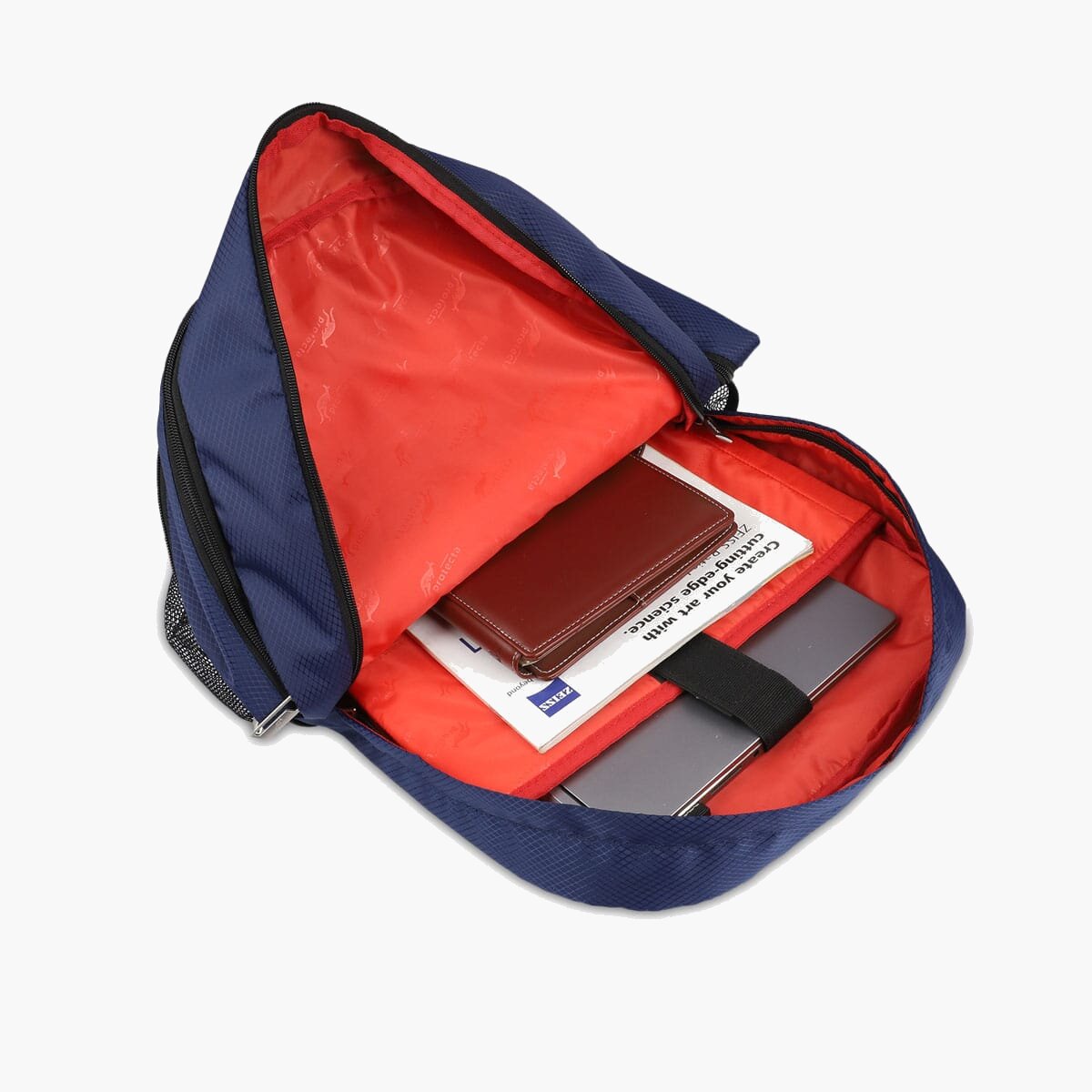 Navy-Grey | Protecta Bolt Laptop Backpack-5