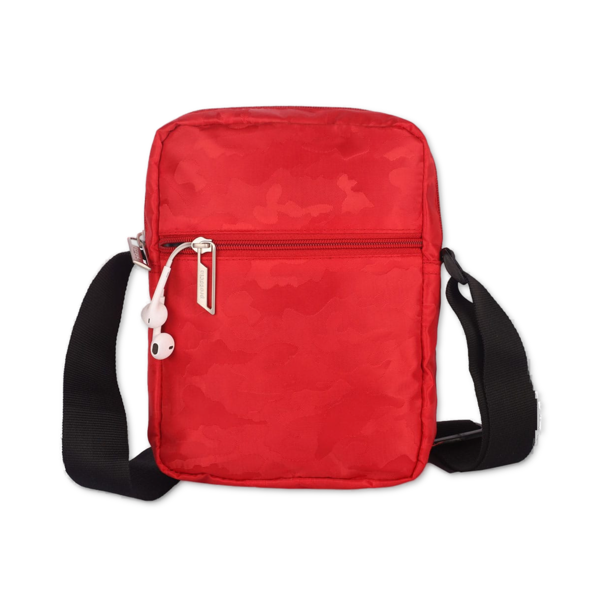 Red| Protecta Camo Unisex Sling Bag-1