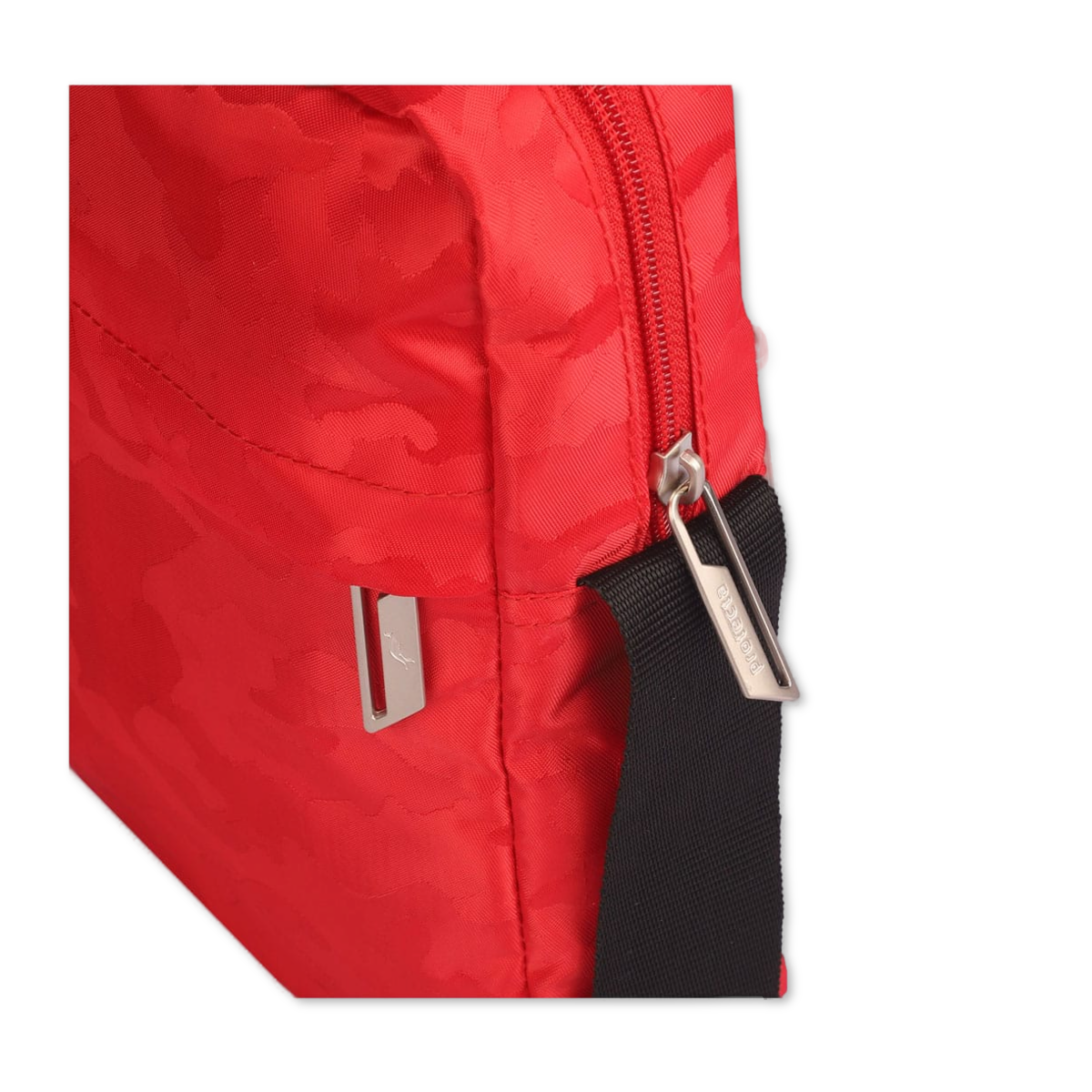 Red| Protecta Camo Unisex Sling Bag-5