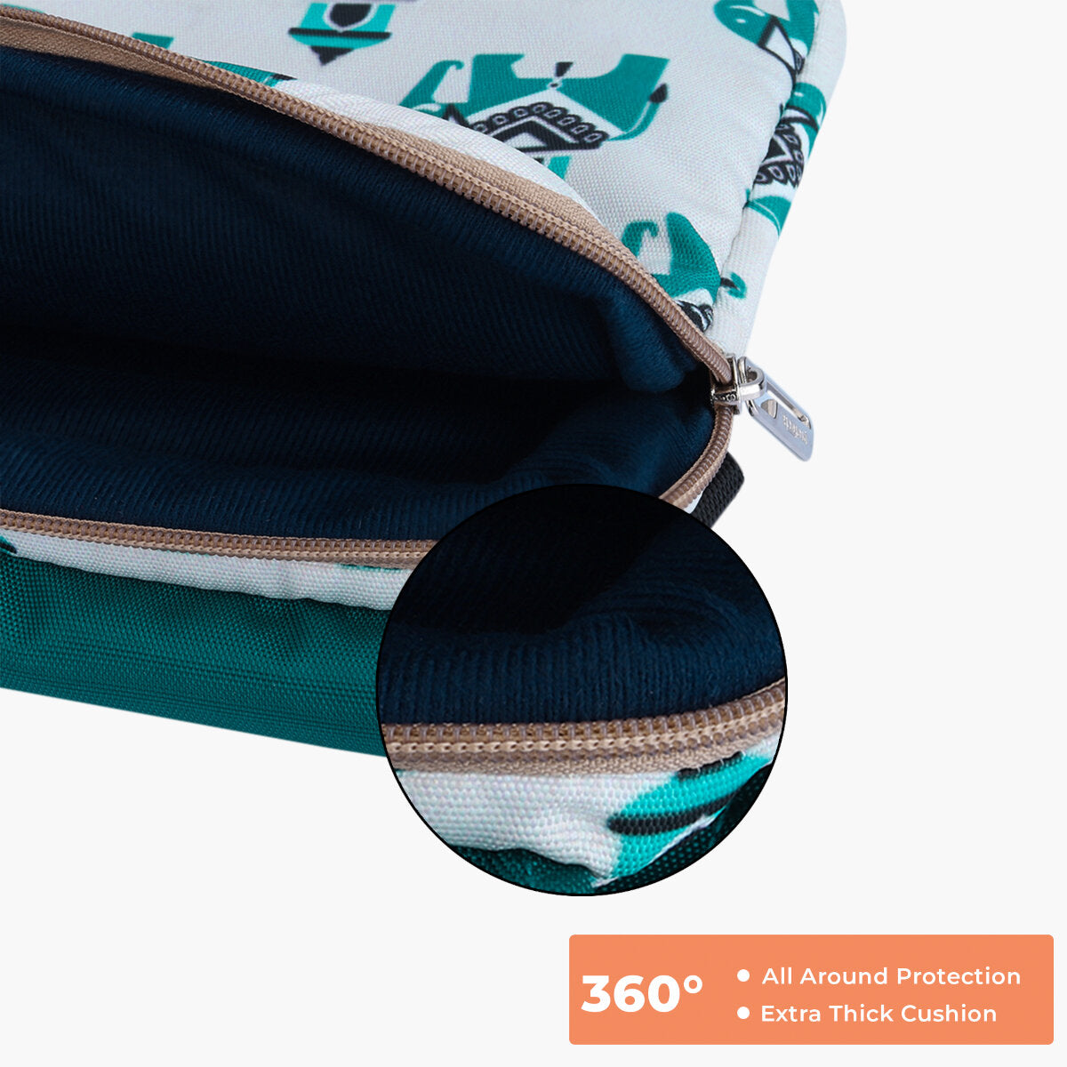 Elephants Print | Protecta Charlie Laptop Bag