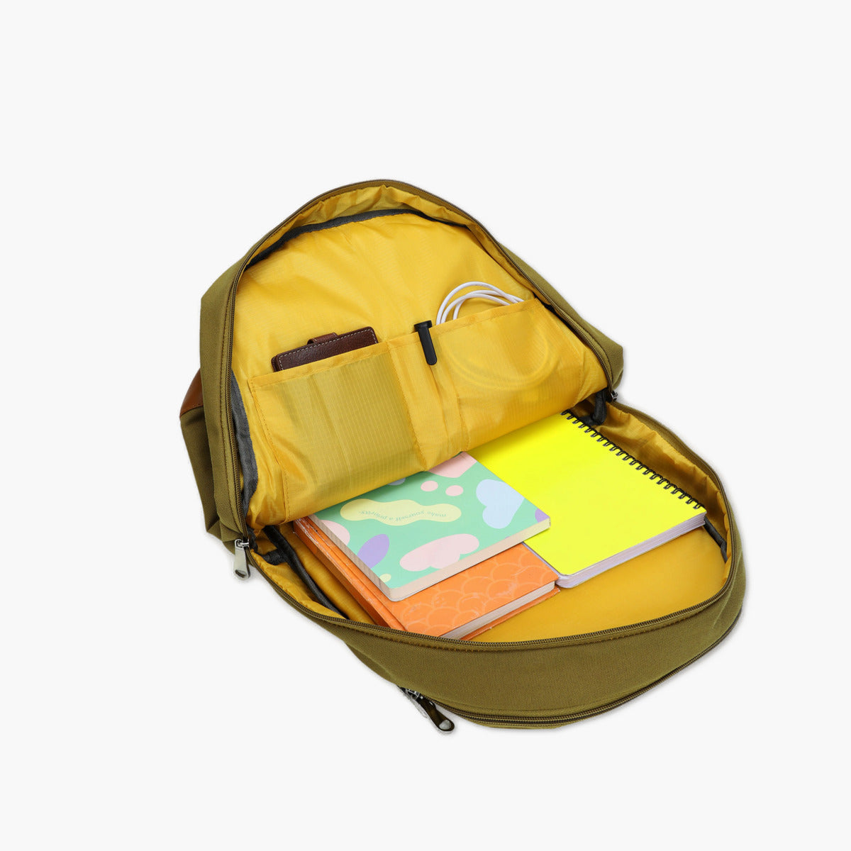 Beige | Protecta Clean Slate Laptop Backpack - 6