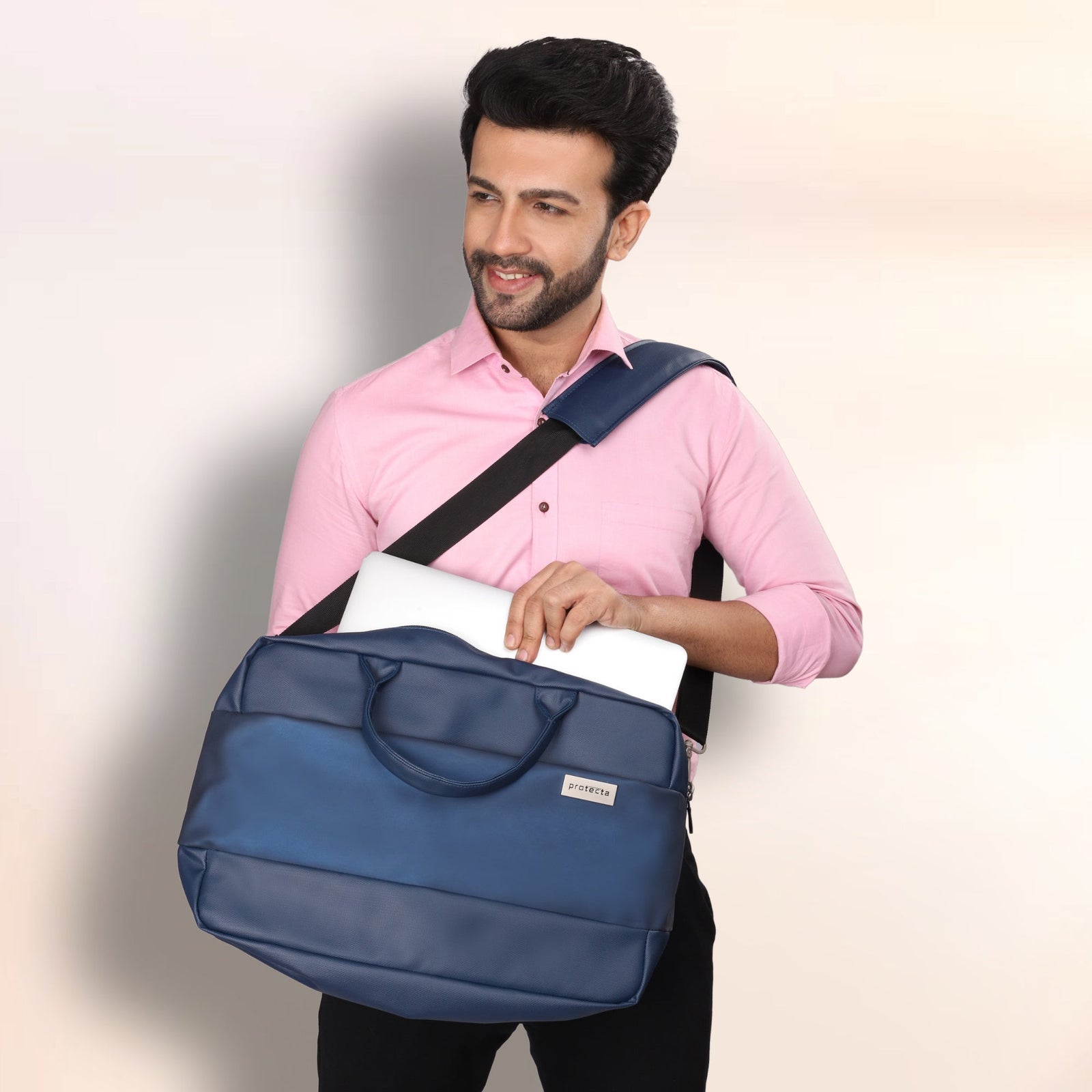 Blue | Protecta Conquest Laptop Bag - 8