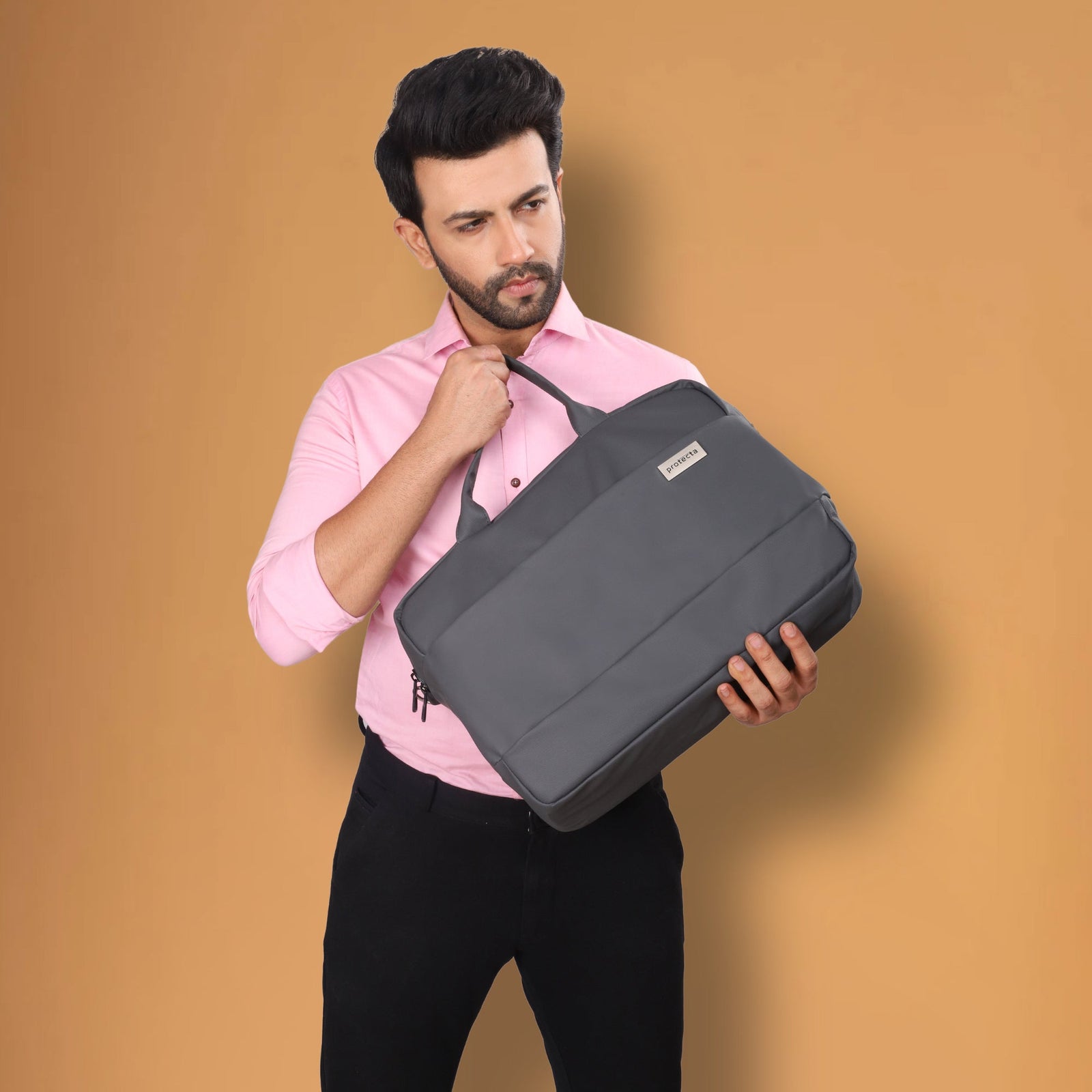 Grey | Protecta Conquest Laptop Bag - 8