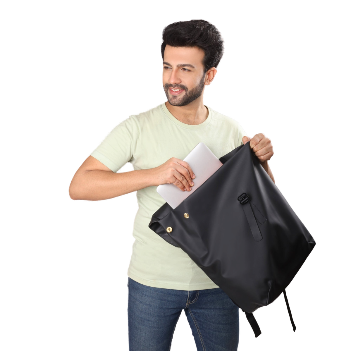 Black | Protecta Crossover Laptop Backpack - 3