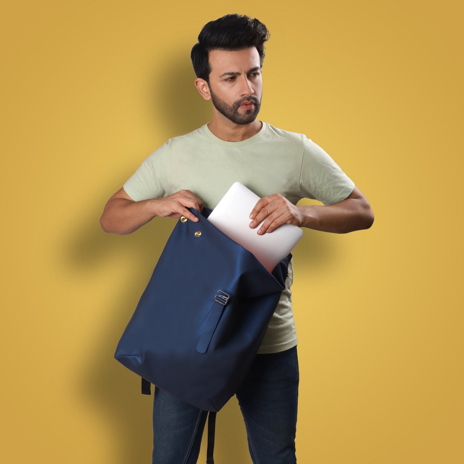 Blue | Protecta Crossover Laptop Backpack - 3