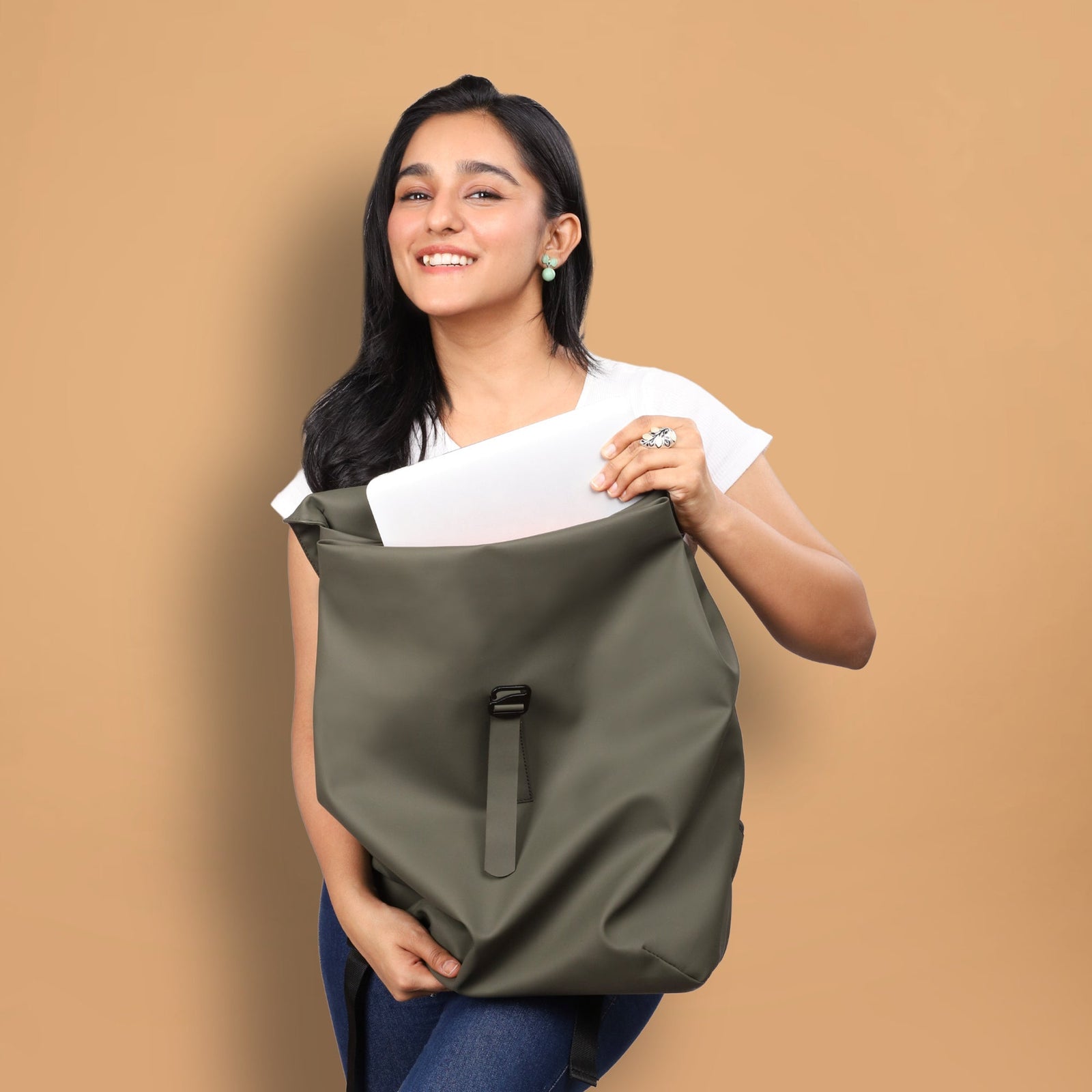 Green | Protecta Crossover Laptop Backpack - 7