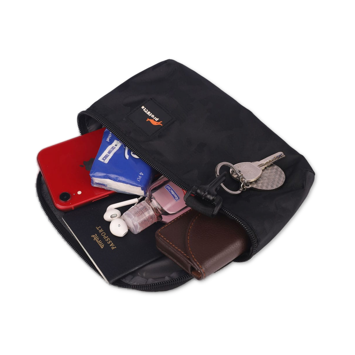 Black | Protecta Debut Waist Bag-5