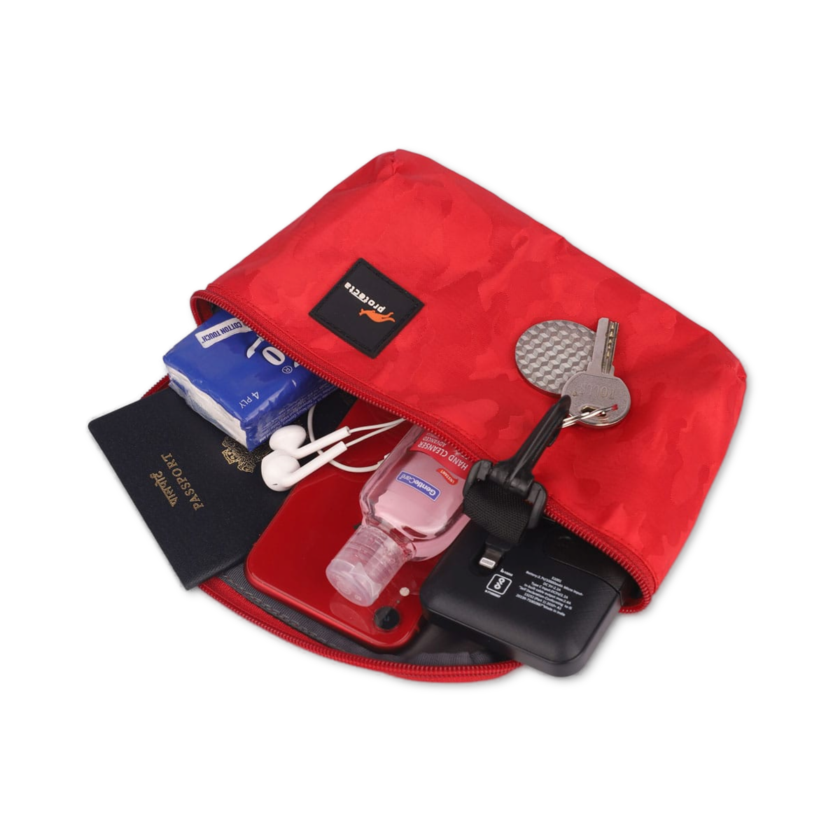 Red | Protecta Debut Waist Bag-4