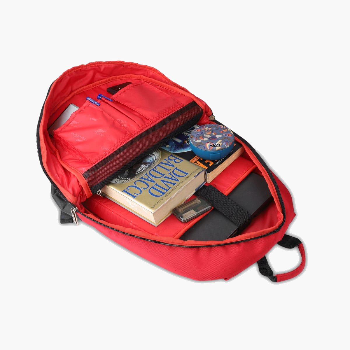 Black-Red | Protecta Deja-Vu Laptop Backpack-5