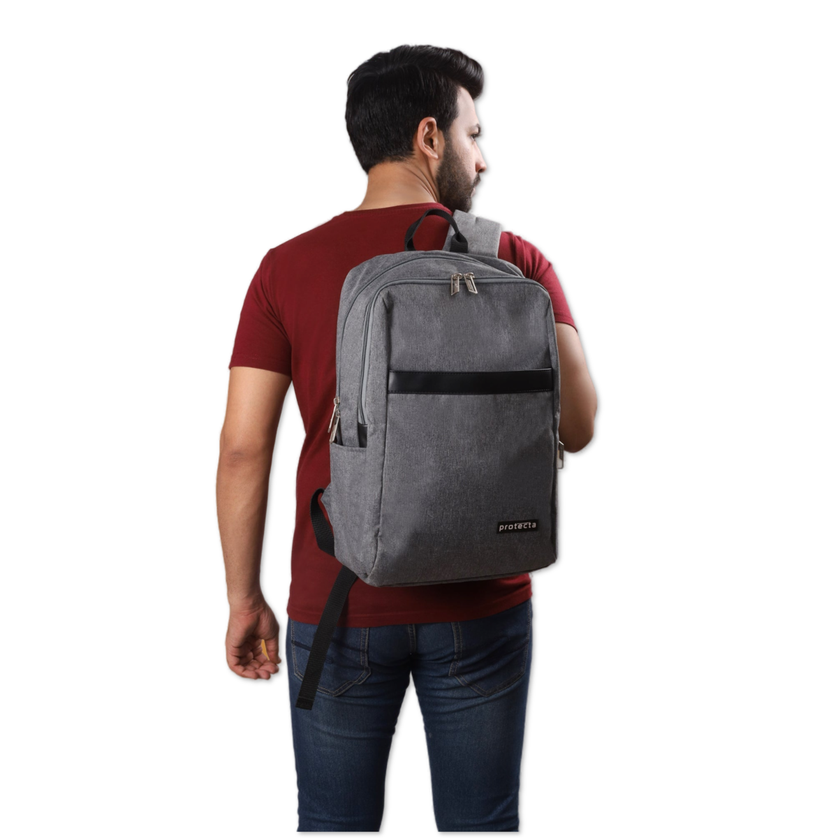 Grey | Protecta Delight Laptop Backpack - 1