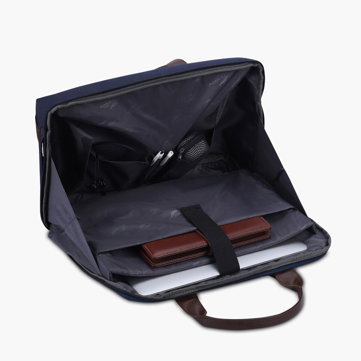 Blue | Protecta Early Lead Anti-Theft Office Laptop Bag - 1