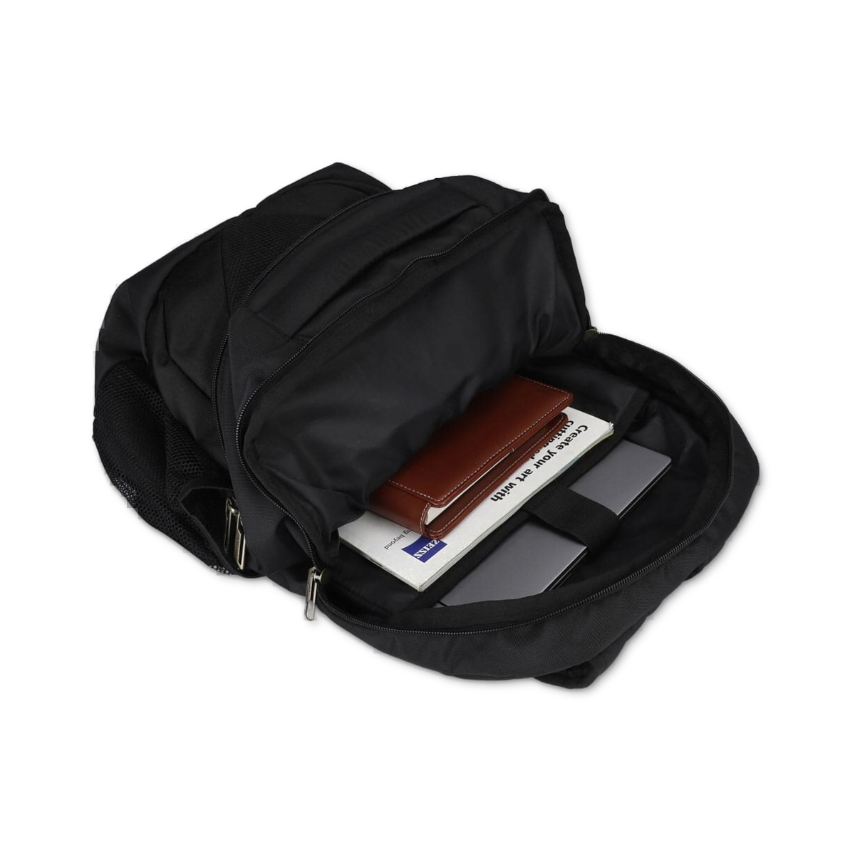 Black | Protecta Enigma Laptop Backpack-4
