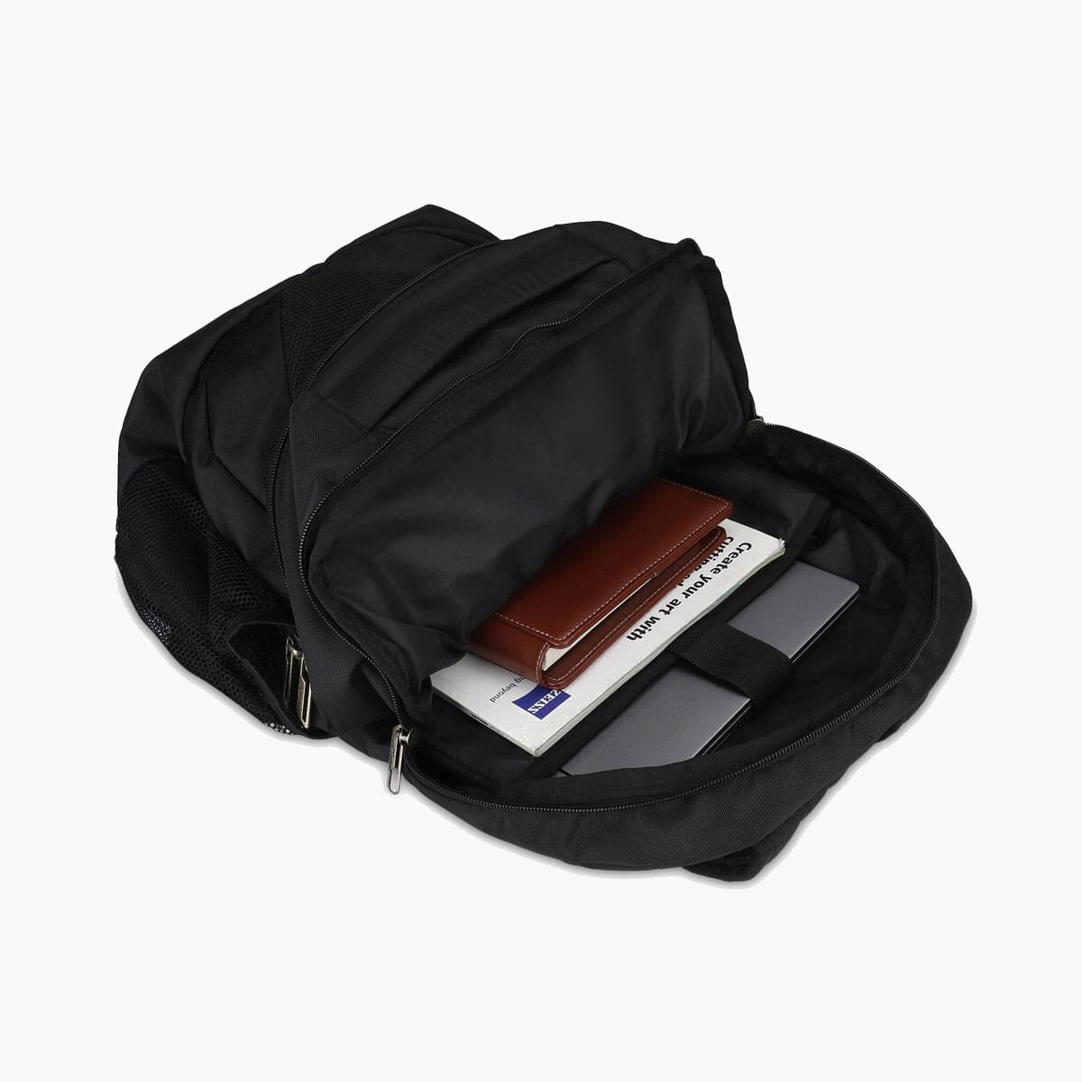 Black | Protecta Enigma Laptop Backpack-4