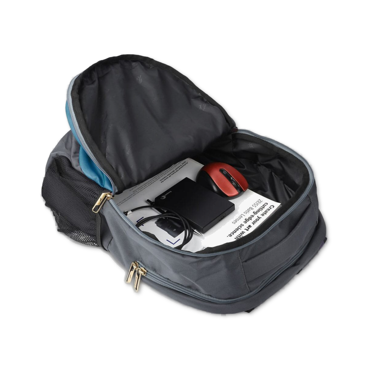 Grey-Astral | Protecta Enigma Laptop Backpack-5