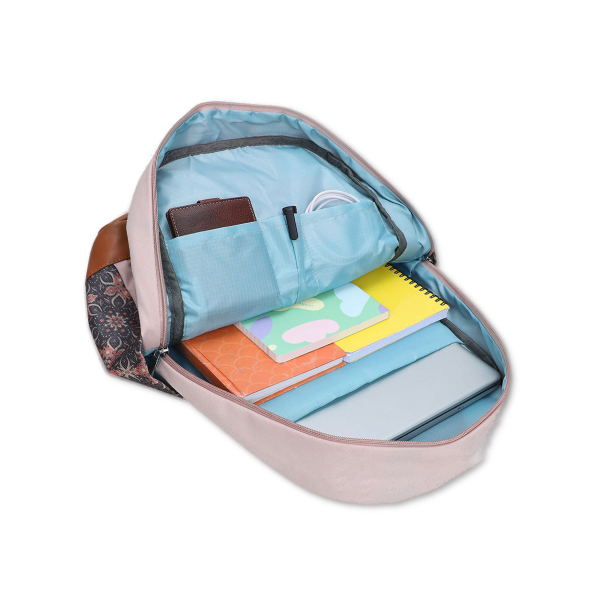 Mauve Mosaic | Protecta Fusion Laptop Backpack - 6