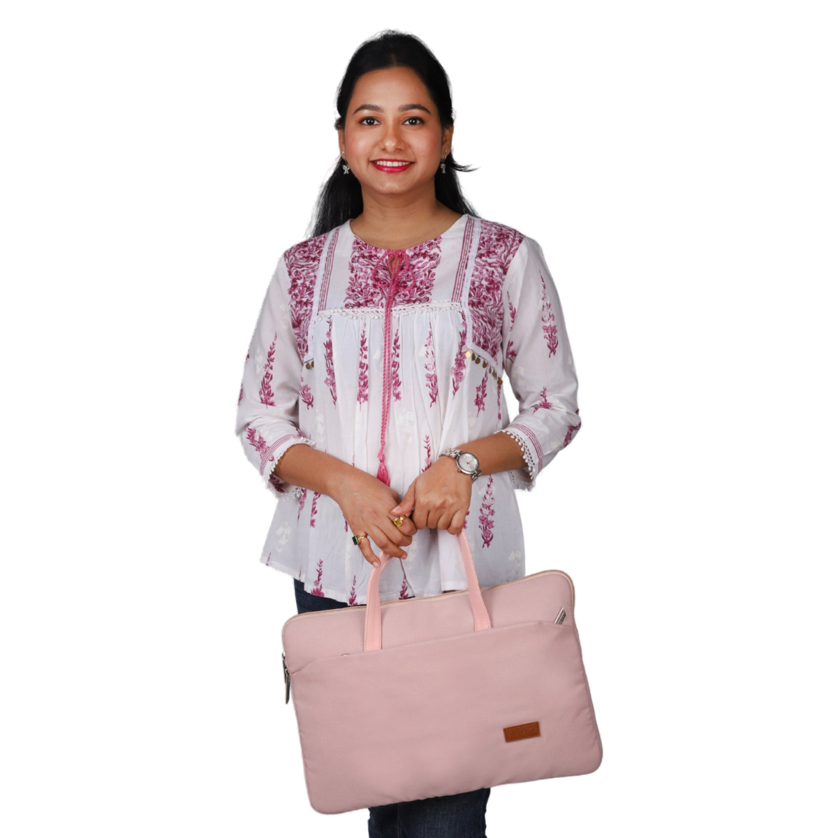 Pink | Protecta Grace Laptop Bag - 1