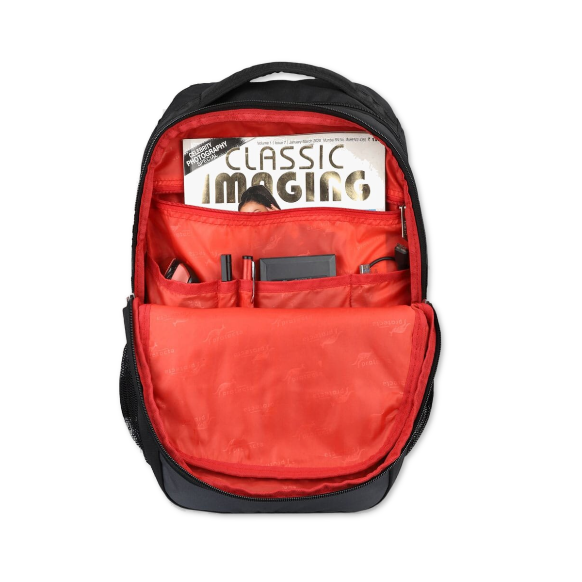 Black-Grey | Protecta Harmony Laptop Backpack-4