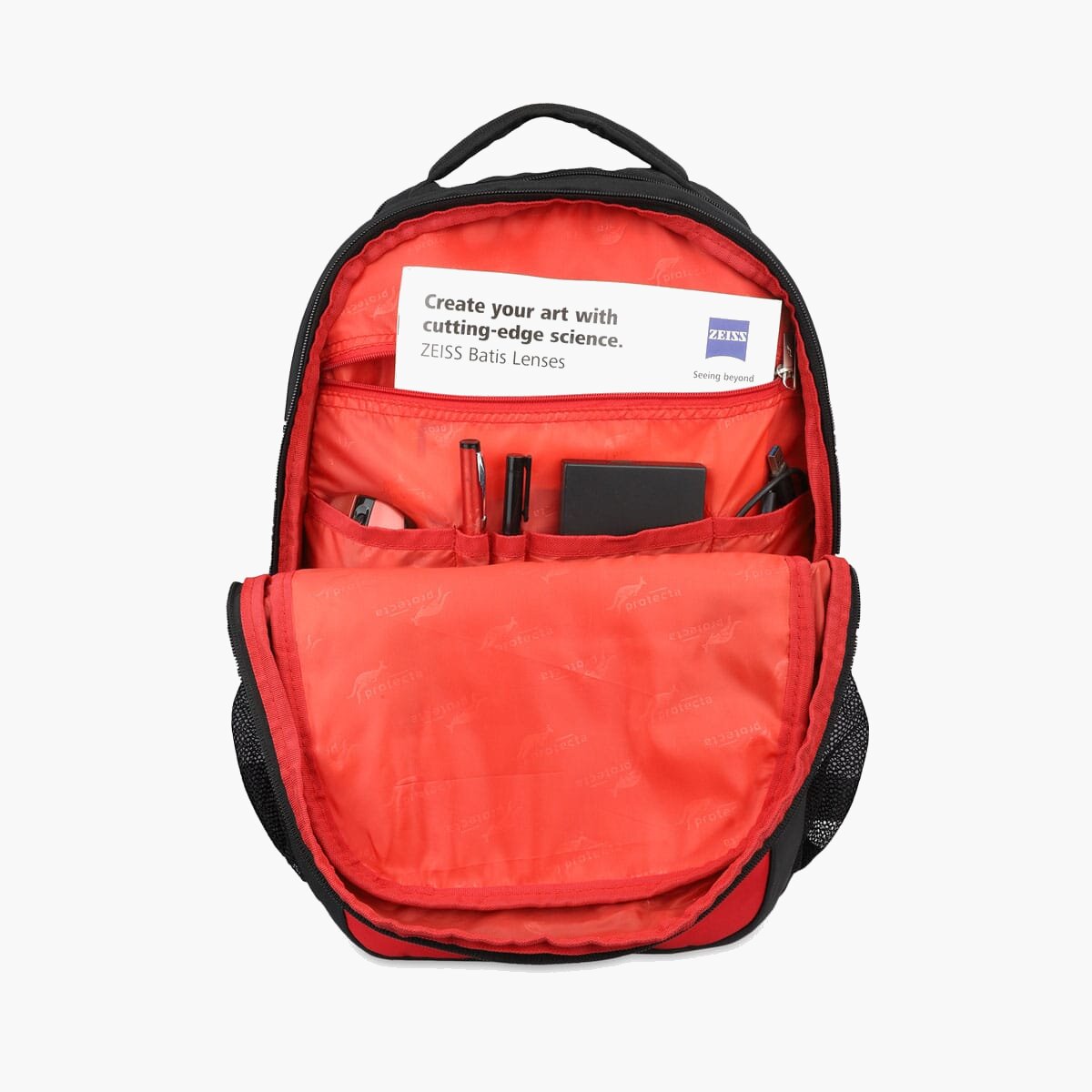 Black-Red | Protecta Harmony Laptop Backpack-4