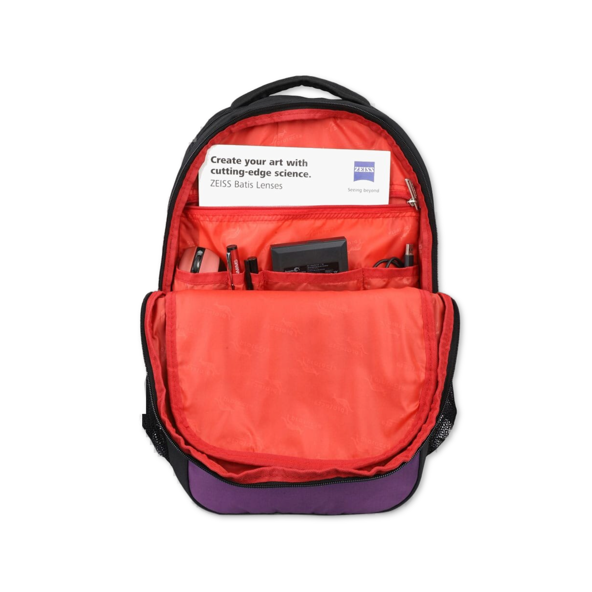 Black-Violet | Protecta Harmony Laptop Backpack-4