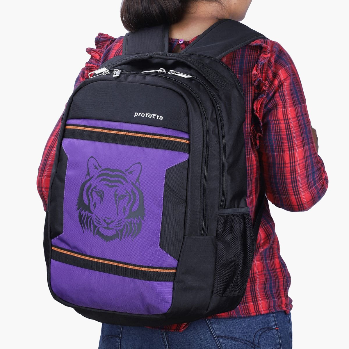 Black-Violet | Protecta Harmony Laptop Backpack-6