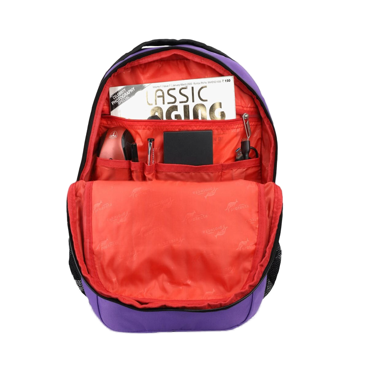Violet | Protecta Harmony Laptop Backpack-4