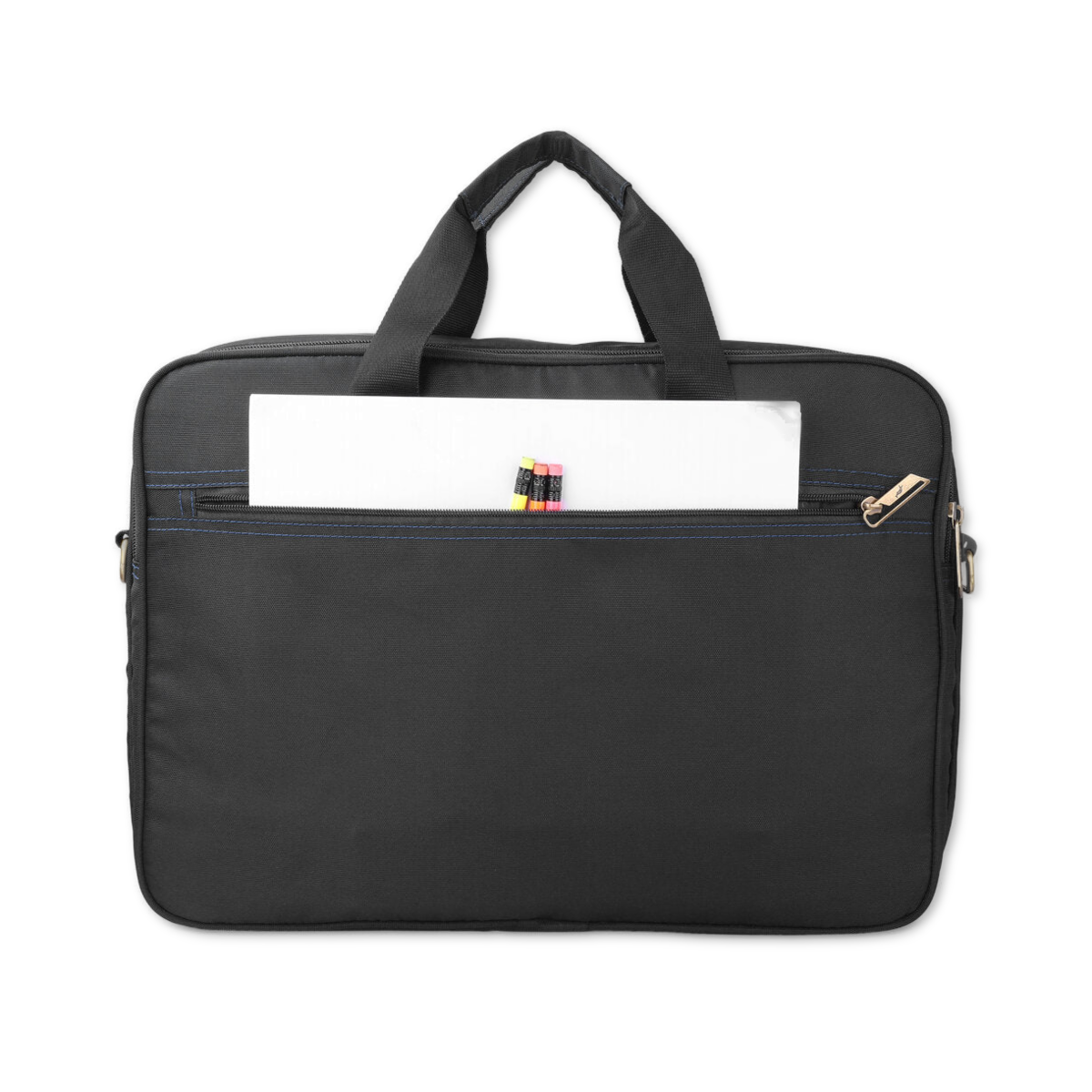 Black-Blue, Headquarter Travel & Office Bag-4