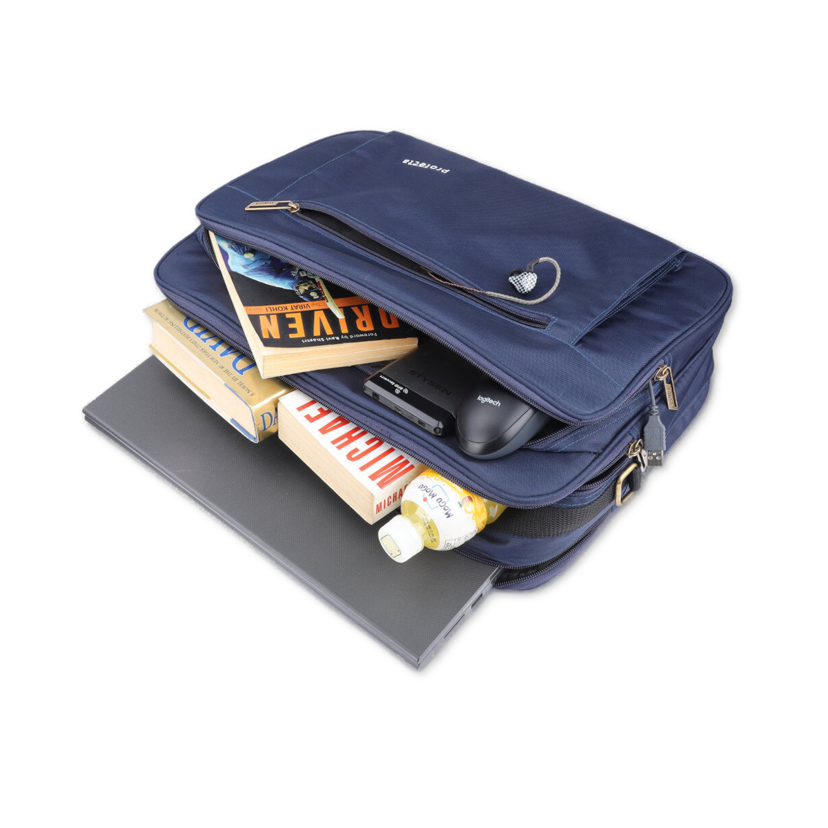 Navy, Headquarter Travel & Office Bag-5