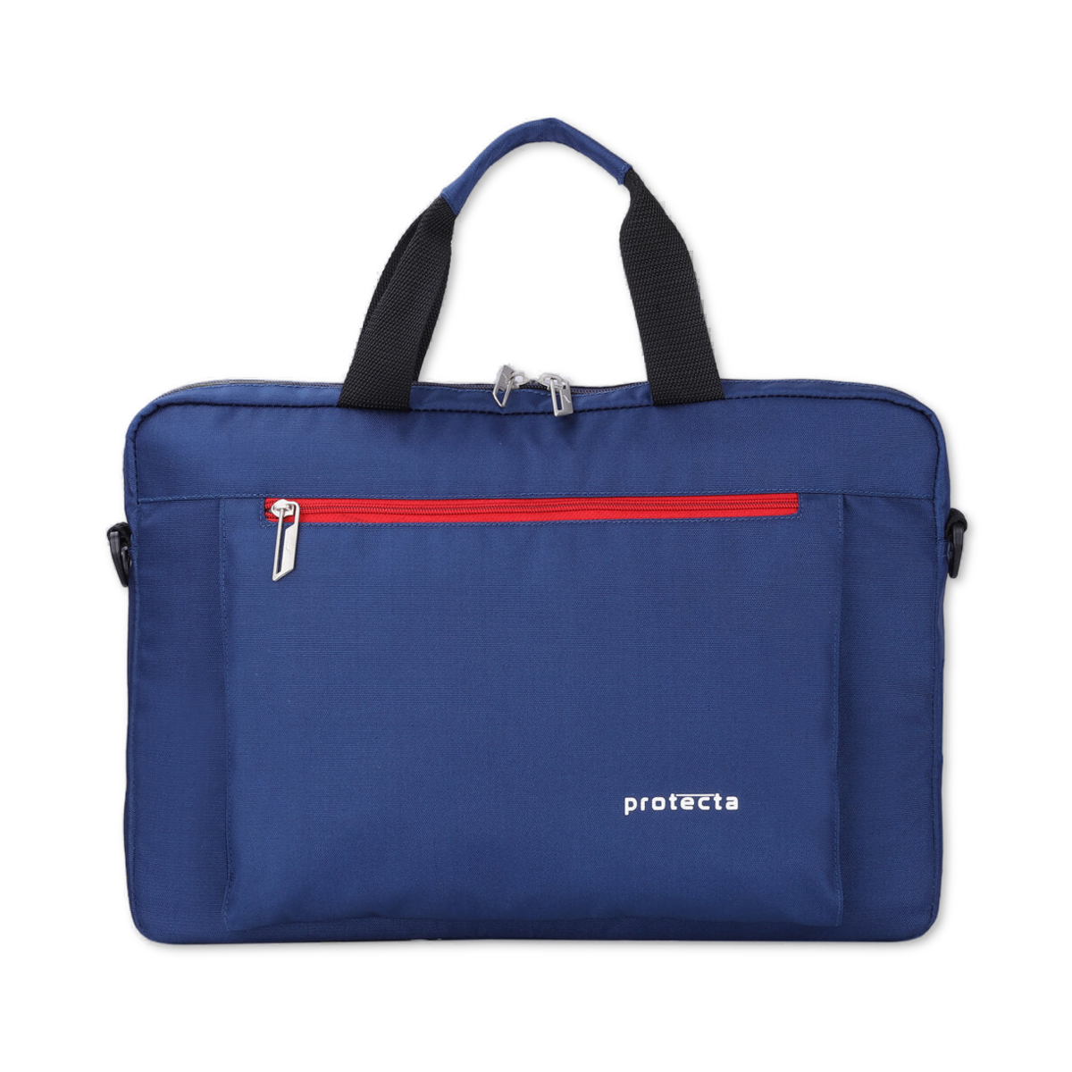 Navy-Red | Protecta Headquarter Lite Slim Office Laptop Bag-Main