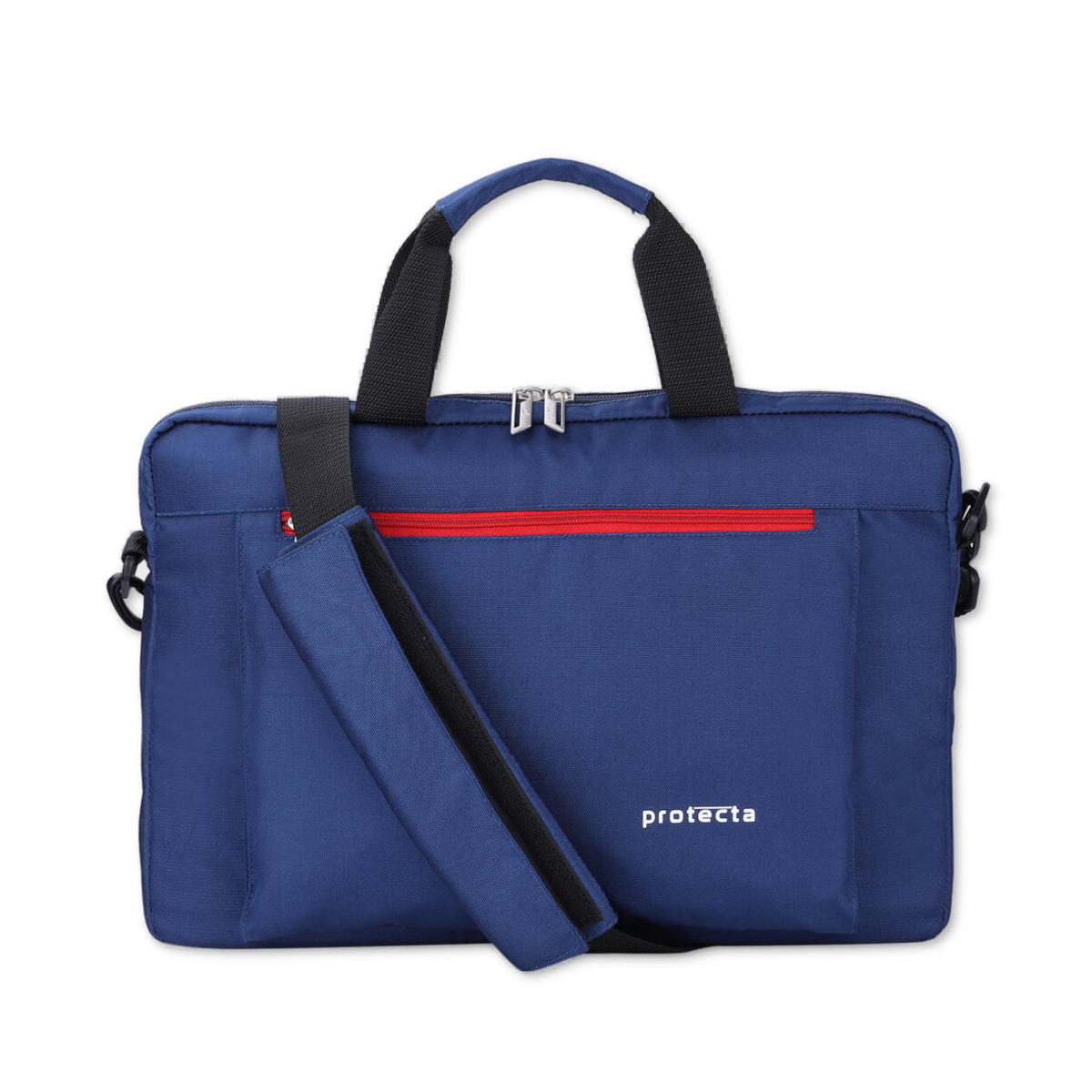 Navy-Red | Protecta Headquarter Lite Slim Office Laptop Bag-4