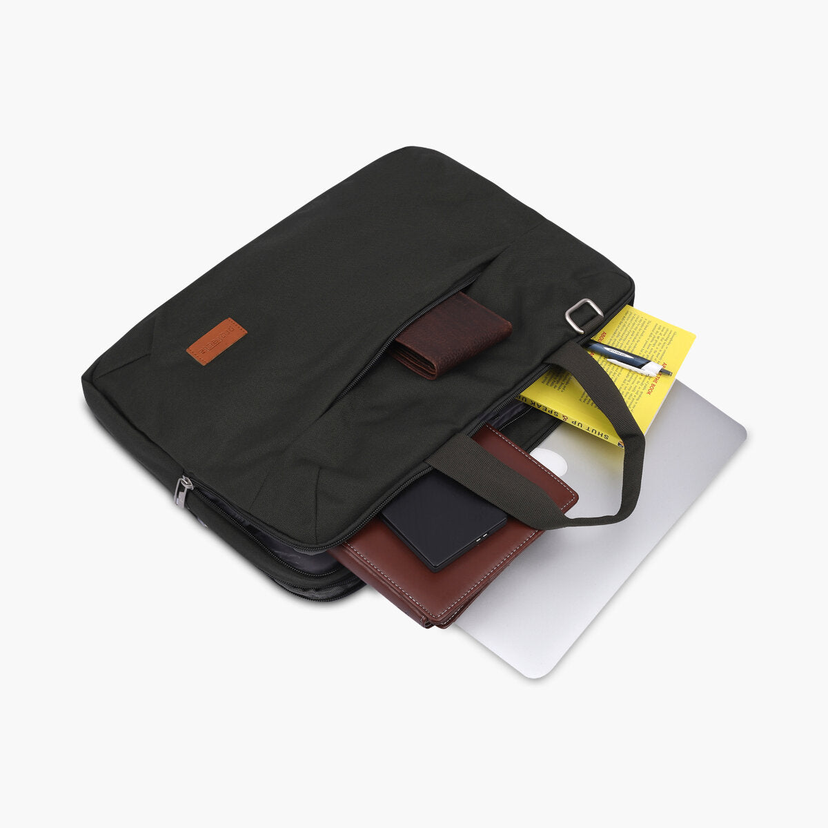 Olive | Protecta High Pedestal Office Laptop Bag - 1