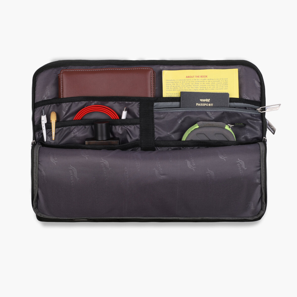 Olive | Protecta High Pedestal Office Laptop Bag - 4