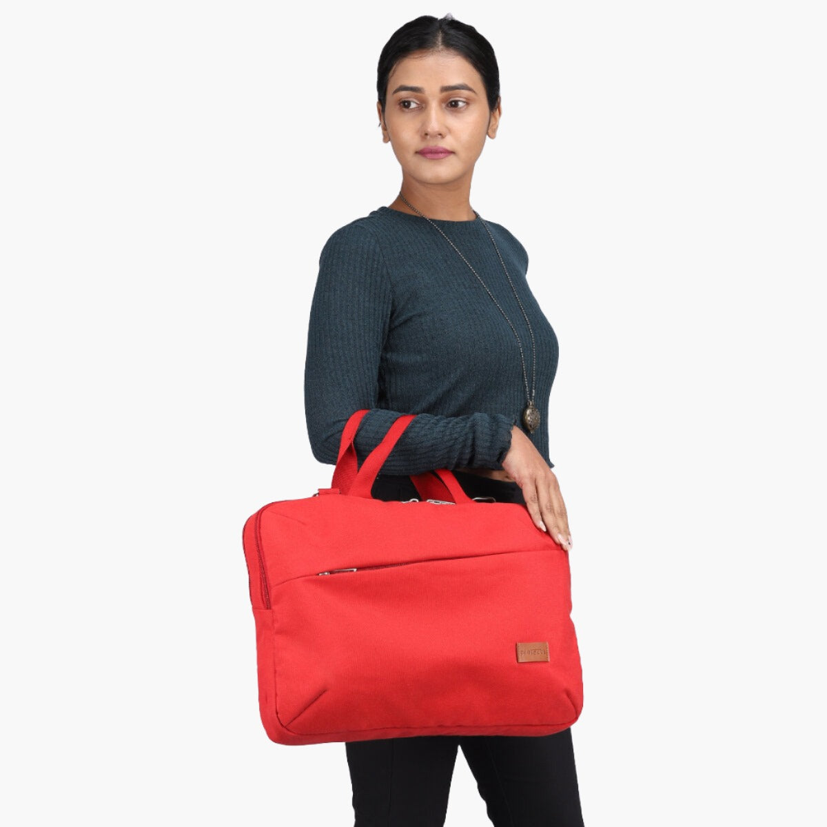 Red | Protecta High Pedestal Office Laptop Bag - 5