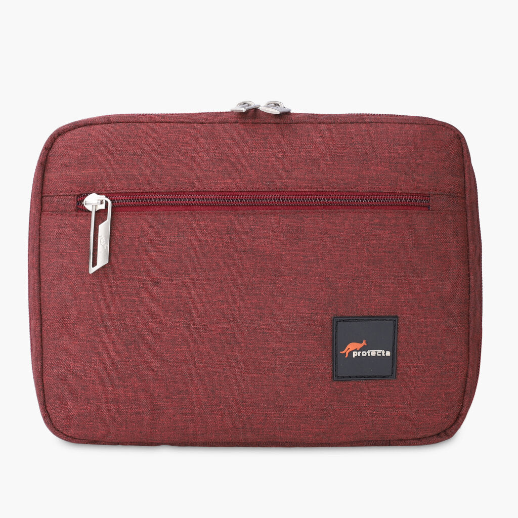 Rust Red | Protecta Mr Organiser Electronic Accessory Bag-Main