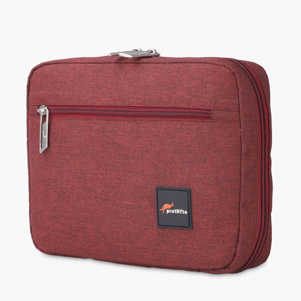 Rust Red | Protecta Mr Organiser Electronic Accessory Bag-2