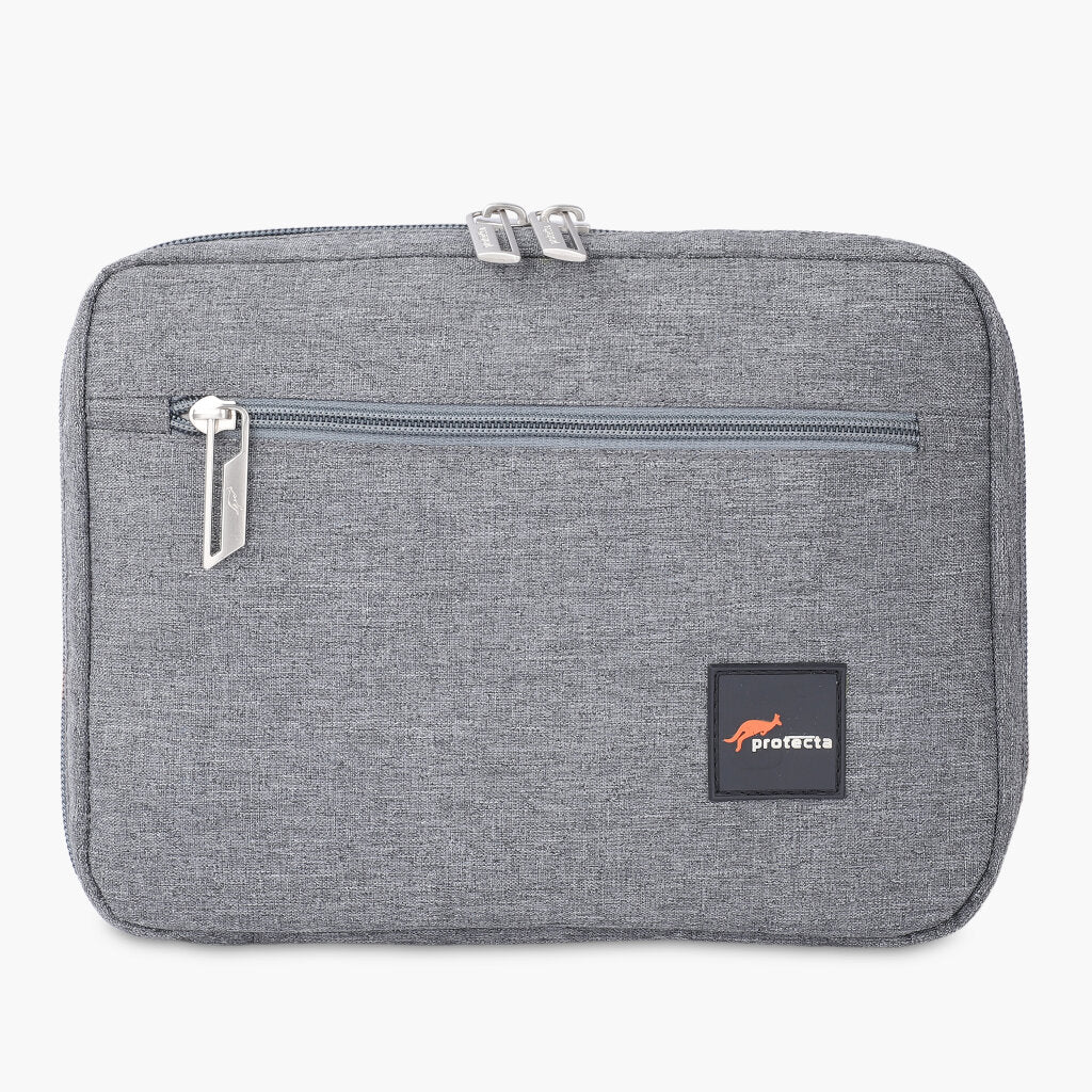 Stone Grey | Protecta Mr Organiser Electronic Accessory Bag-Main
