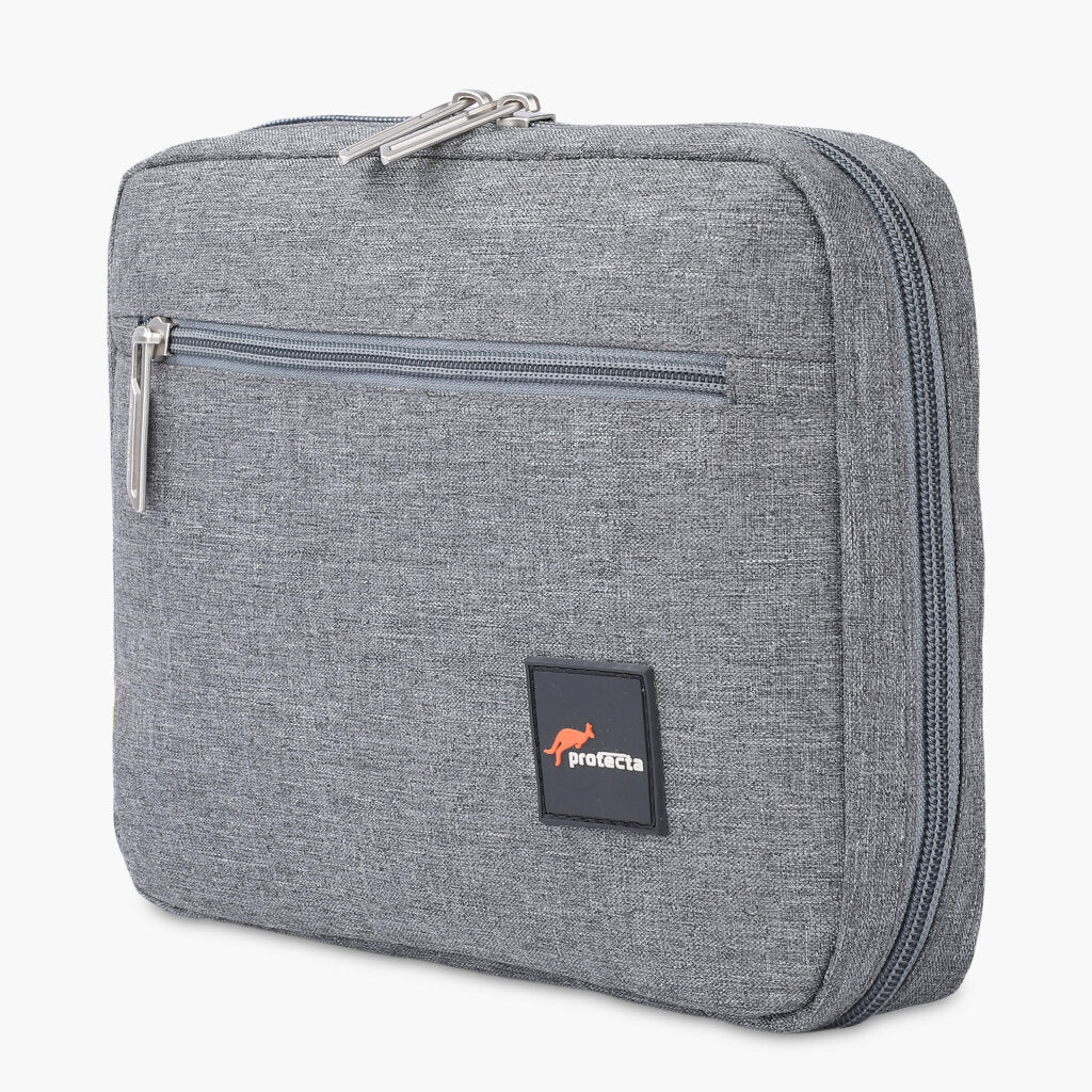 Stone Grey | Protecta Mr Organiser Electronic Accessory Bag-2