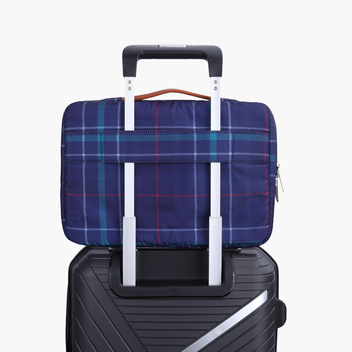 Plaid Print | Protecta Oscar Laptop Bag