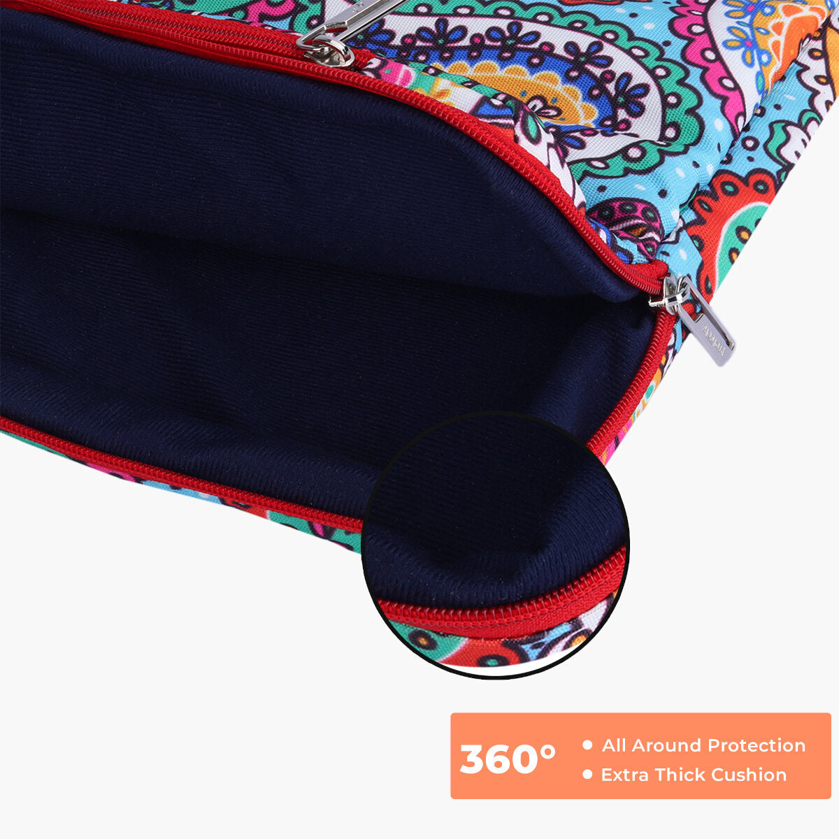 Attractive Indian Print | Protecta Oscar Laptop Bag