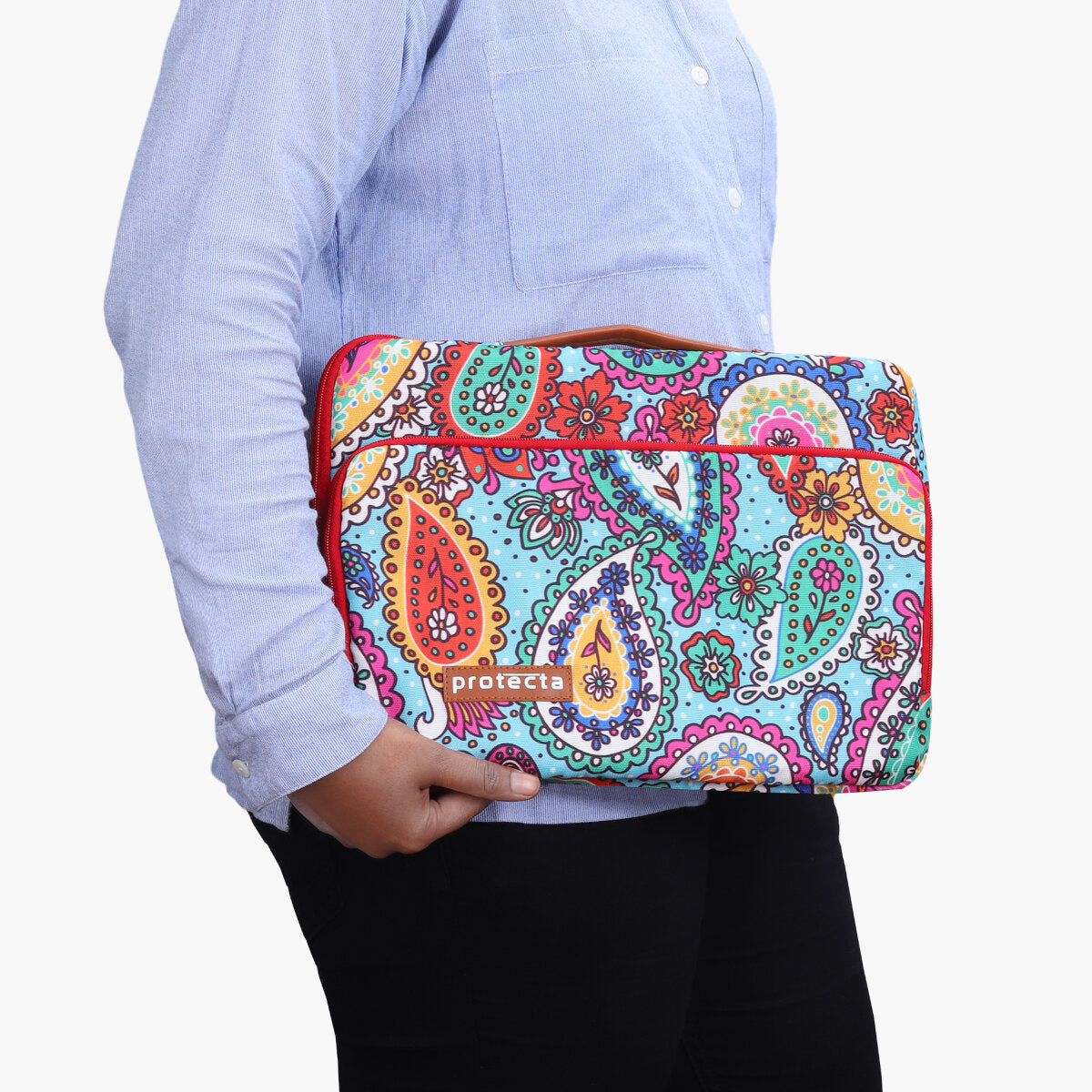 Attractive Indian Print | Protecta Oscar Laptop Bag