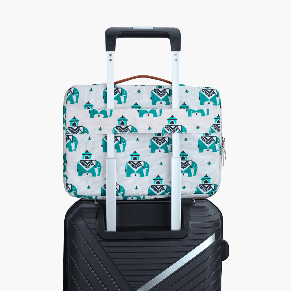 Elephants Print | Protecta Oscar Laptop Bag