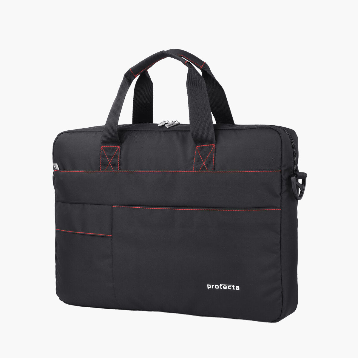 Black-Red | Protecta Pace Laptop Office Bag-2
