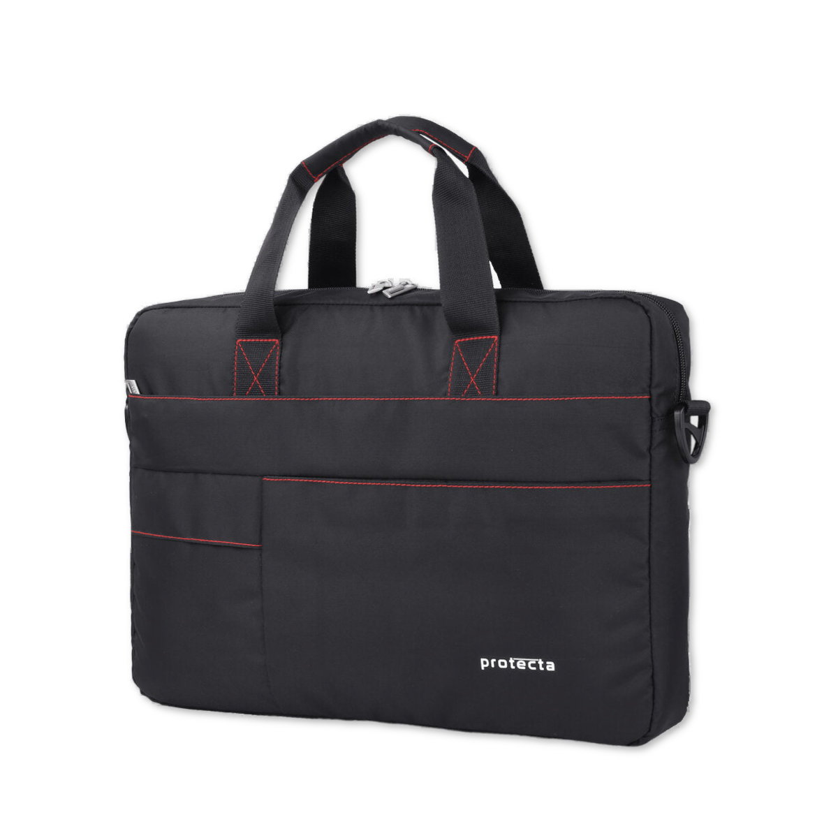 Black-Red | Protecta Pace Laptop Office Bag-2