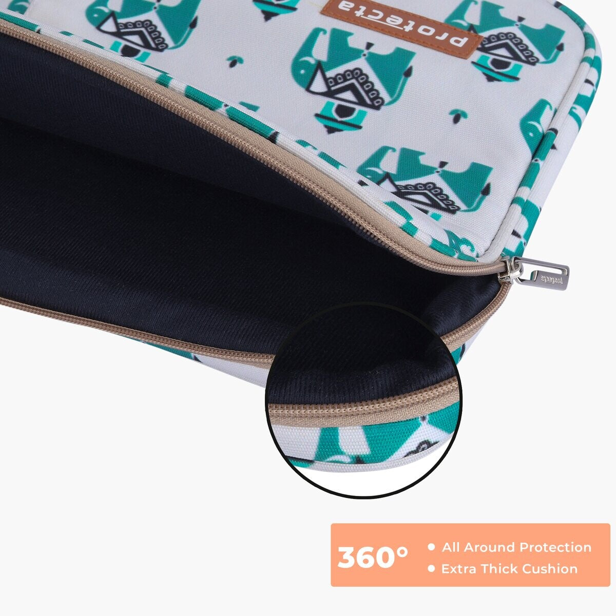Elephants Print|Phoenix Laptop Sleeve