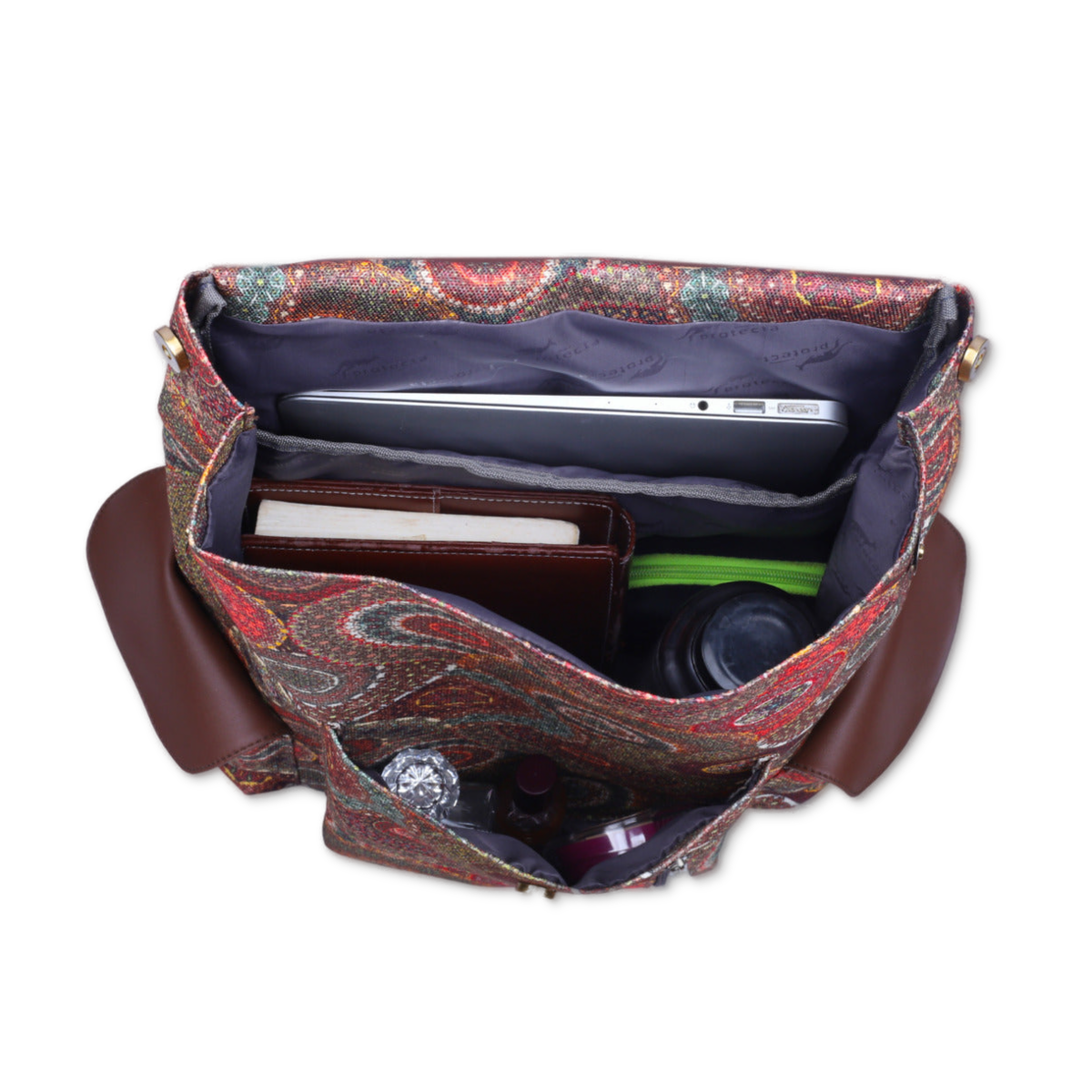 Ethnic Print | Protecta Prisma Laptop Backpack - 8