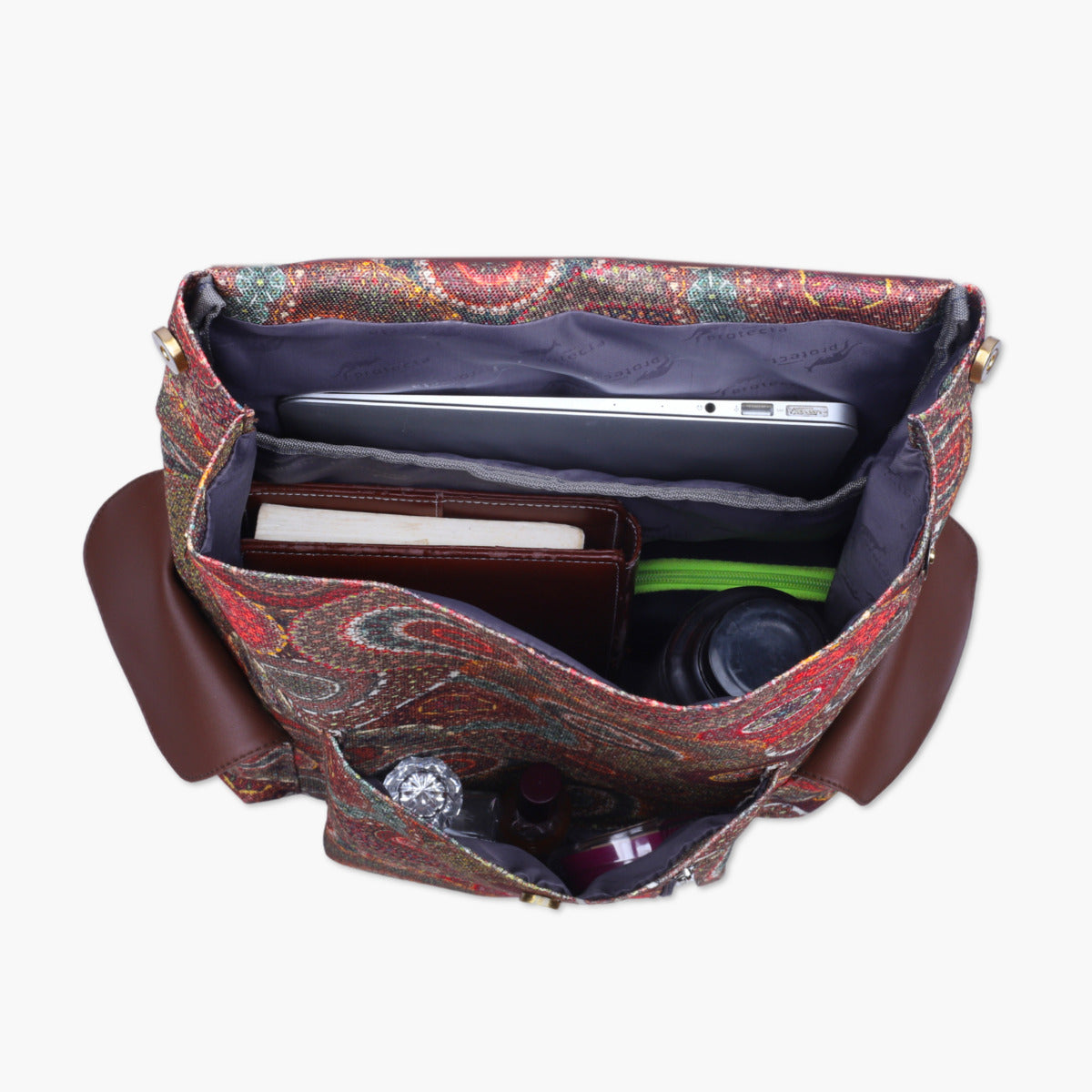 Ethnic Print | Protecta Prisma Laptop Backpack - 8