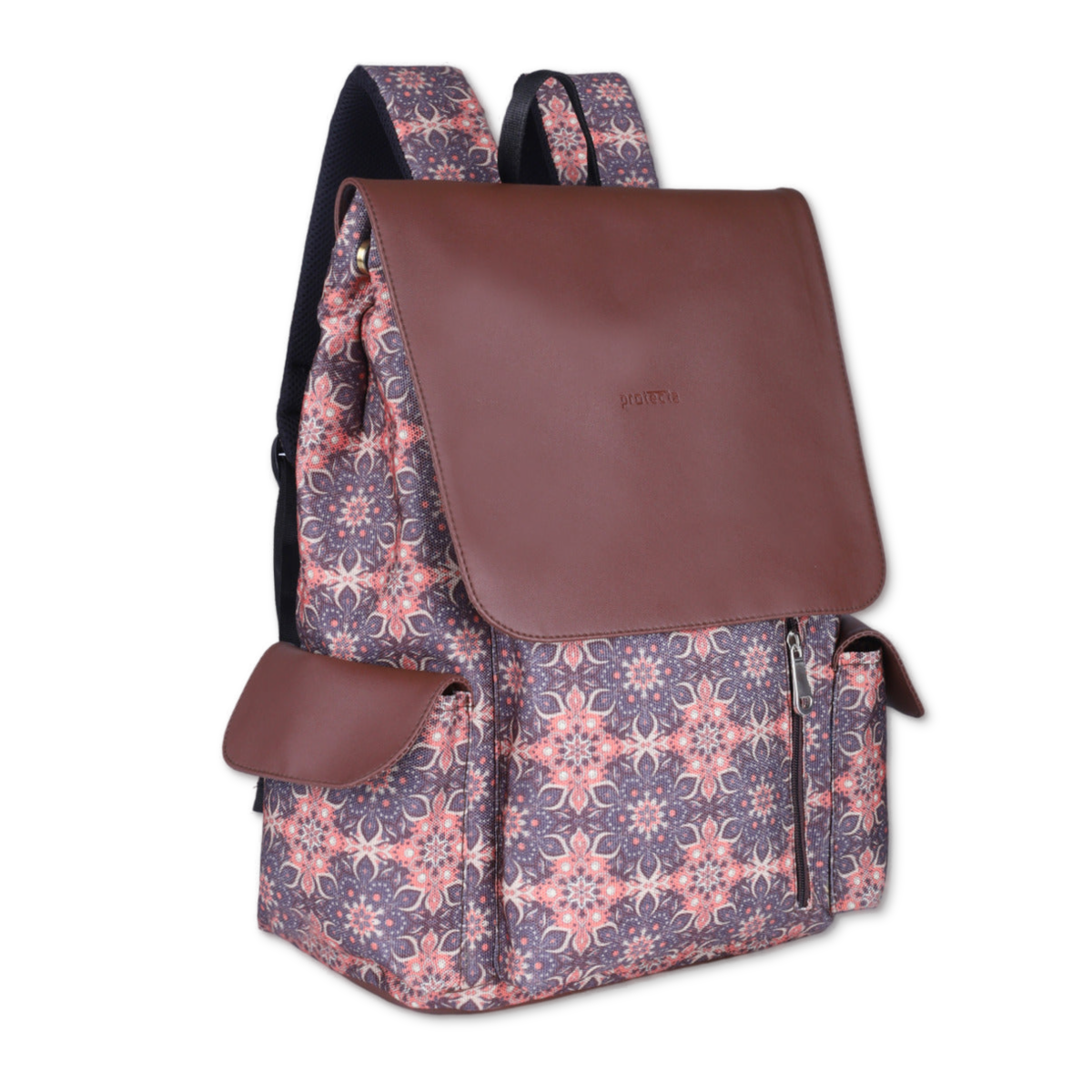 Vintage Print | Protecta Prisma Laptop Backpack - 4